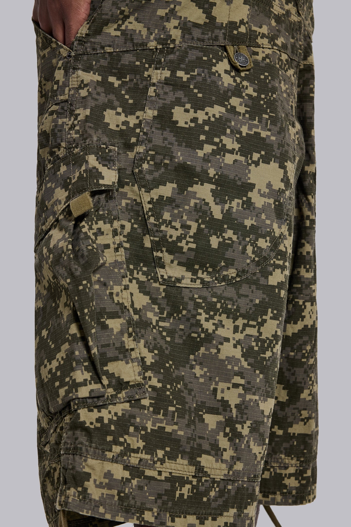 Digital Camo Utility Shorts