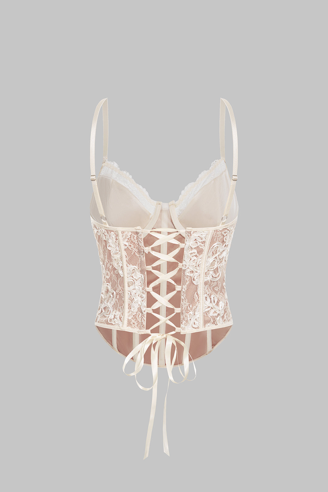 Ivory Lace Corset Top
