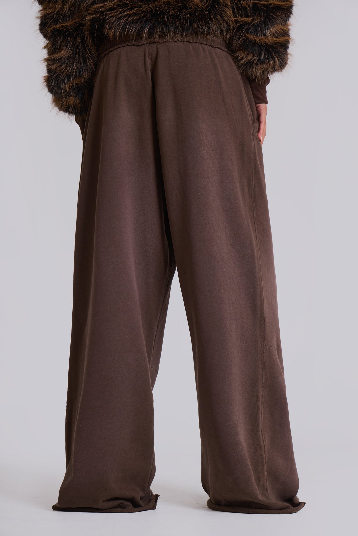 Mocha Luxe Baggy Pants