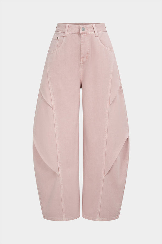 Blush Sculpt Barrel Jeans