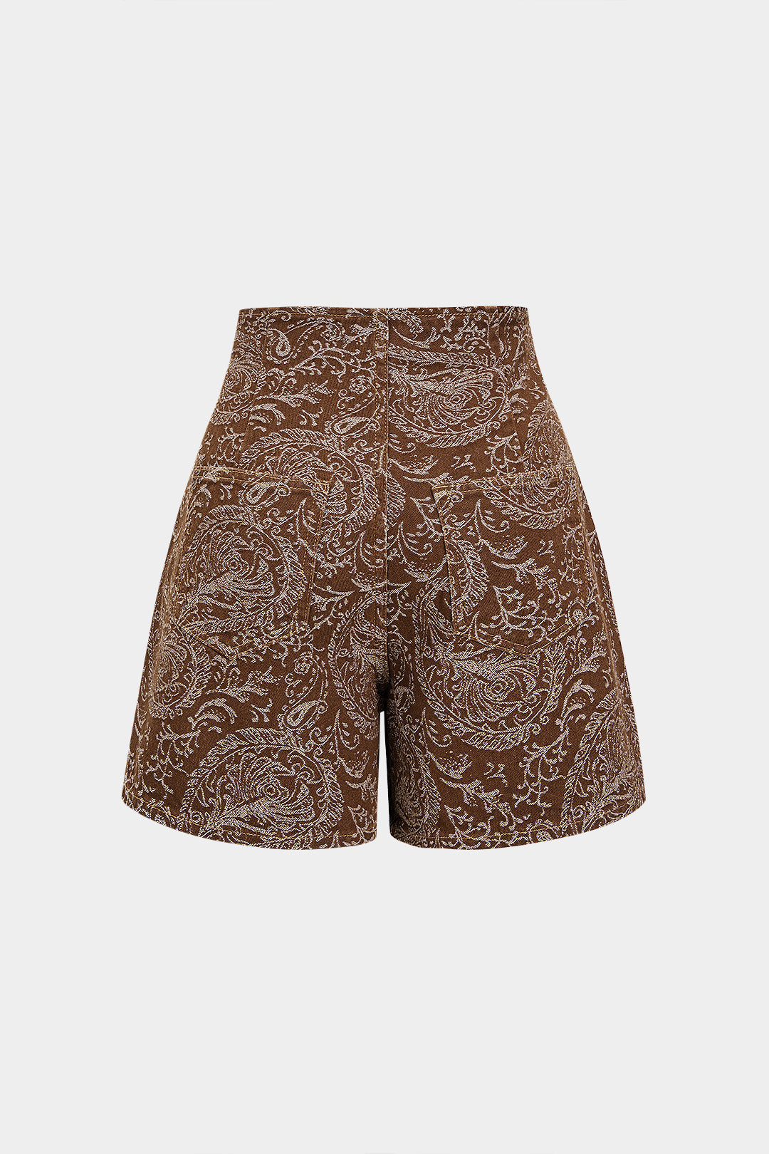 Paisley Sculpt Tailored Shorts