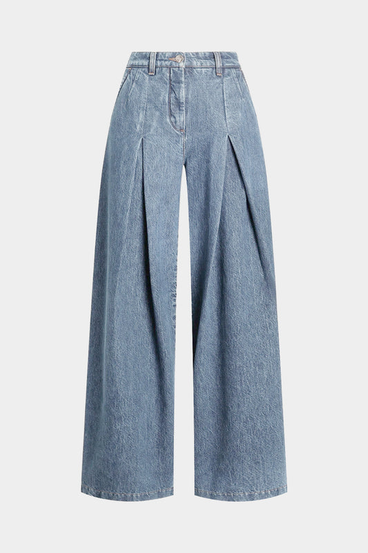 Urban Tailored Wide-Leg Jeans