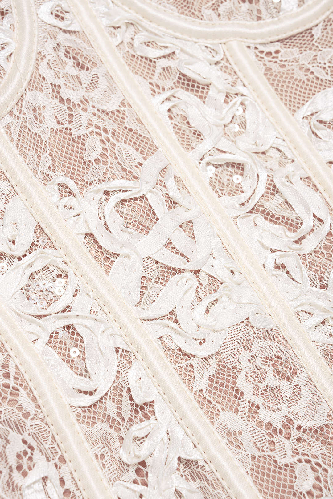 Ivory Lace Corset Top