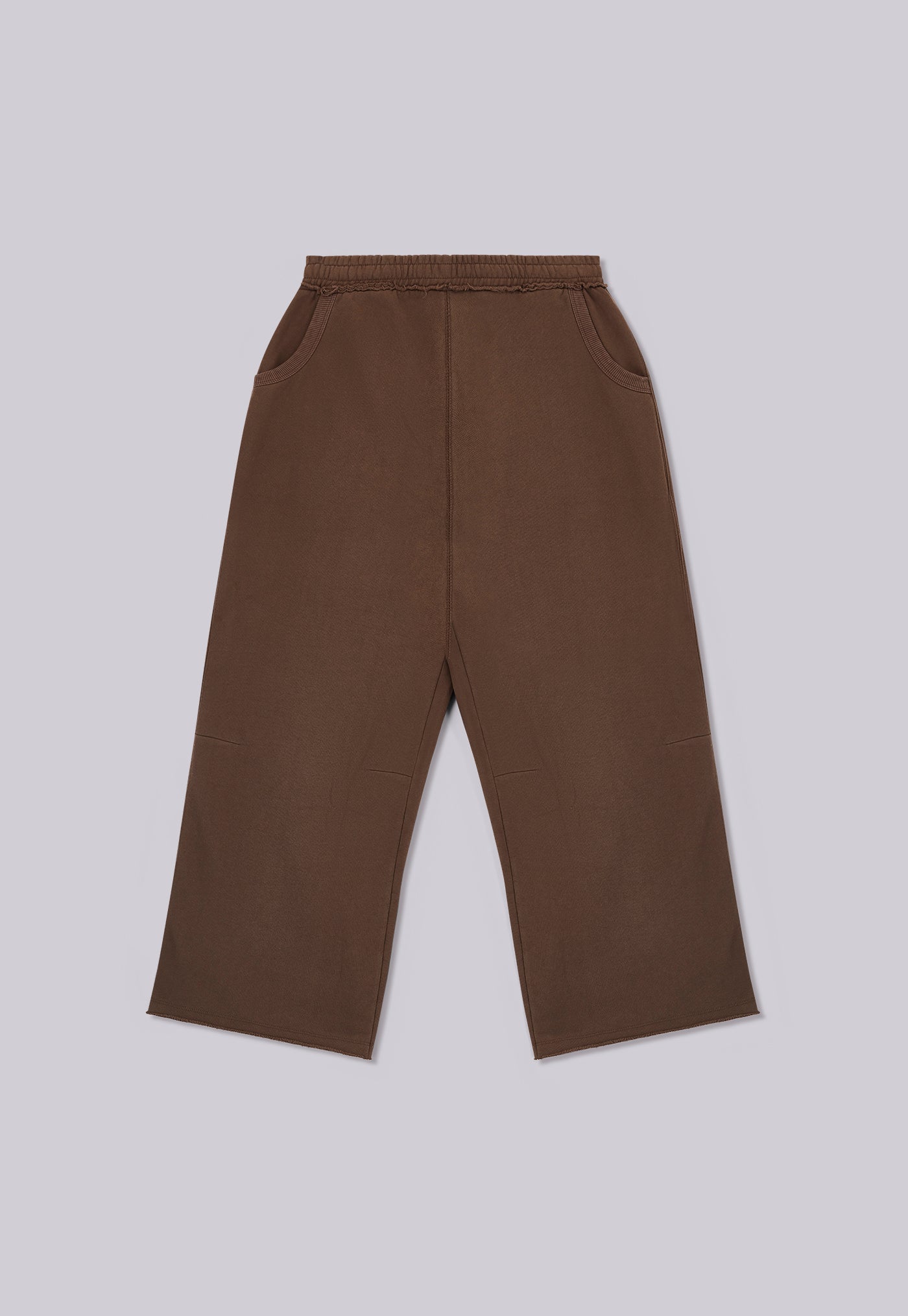 Mocha Luxe Baggy Pants