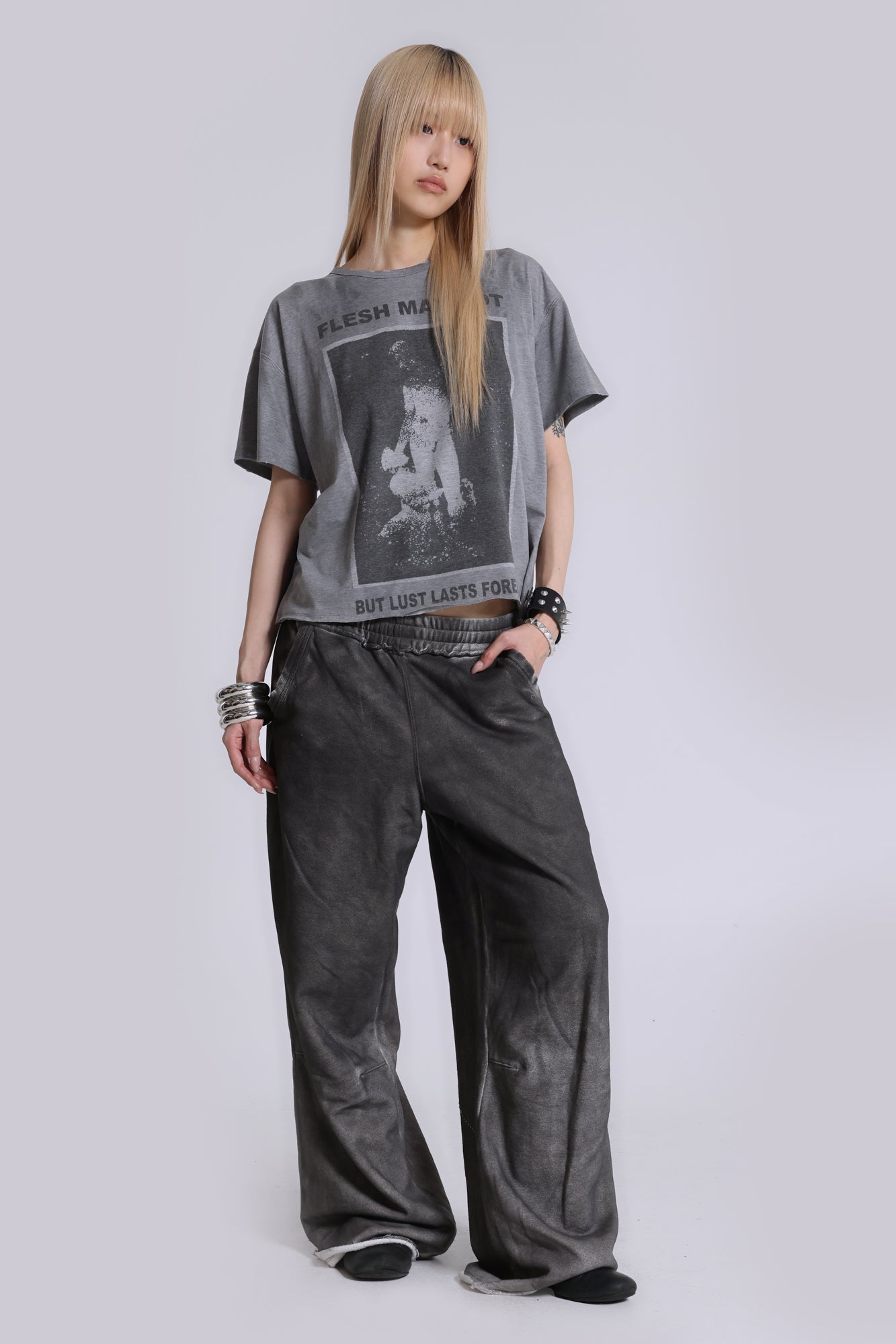 Starlight Studded Baggy Pants