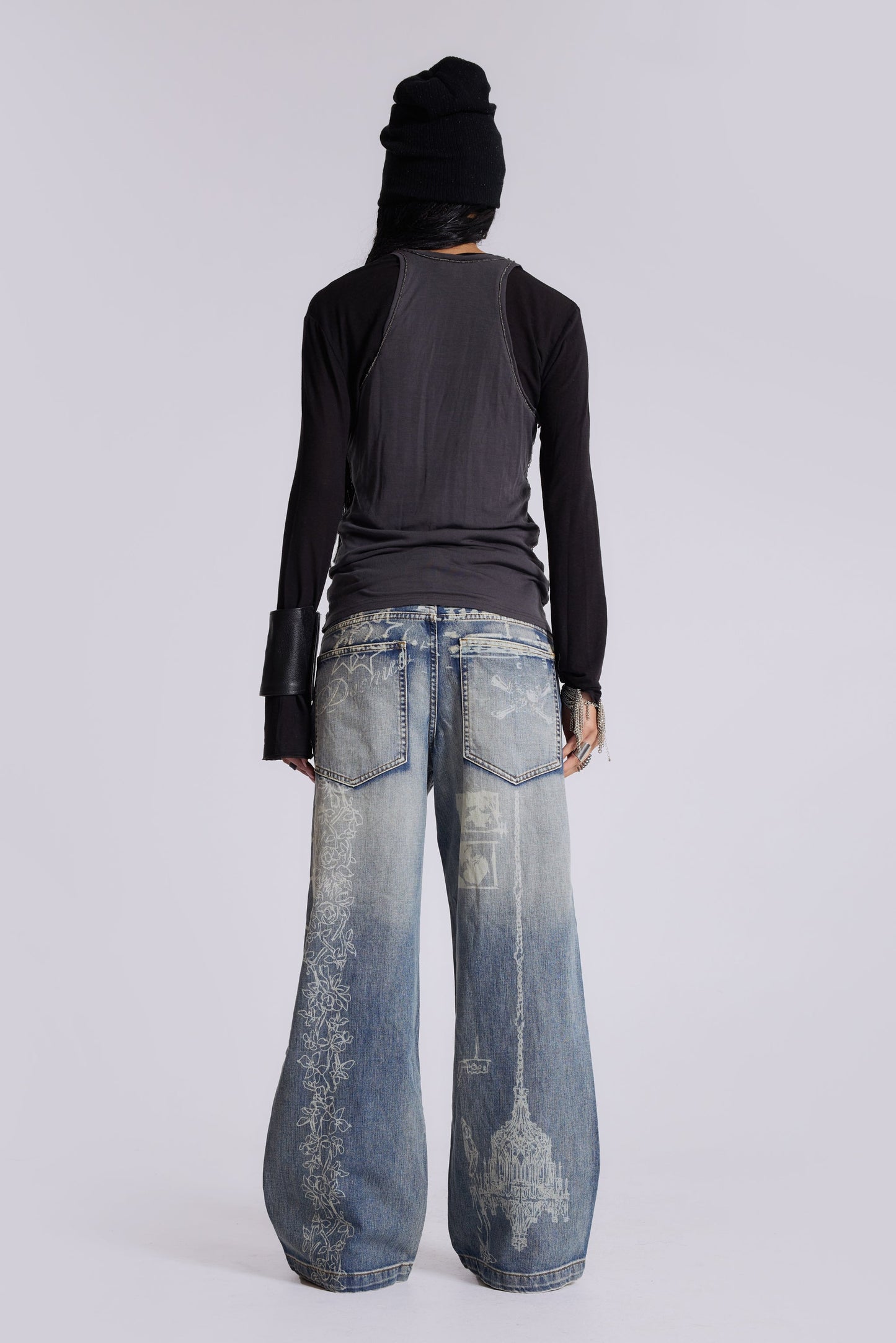 Vintage Art Baggy Jeans