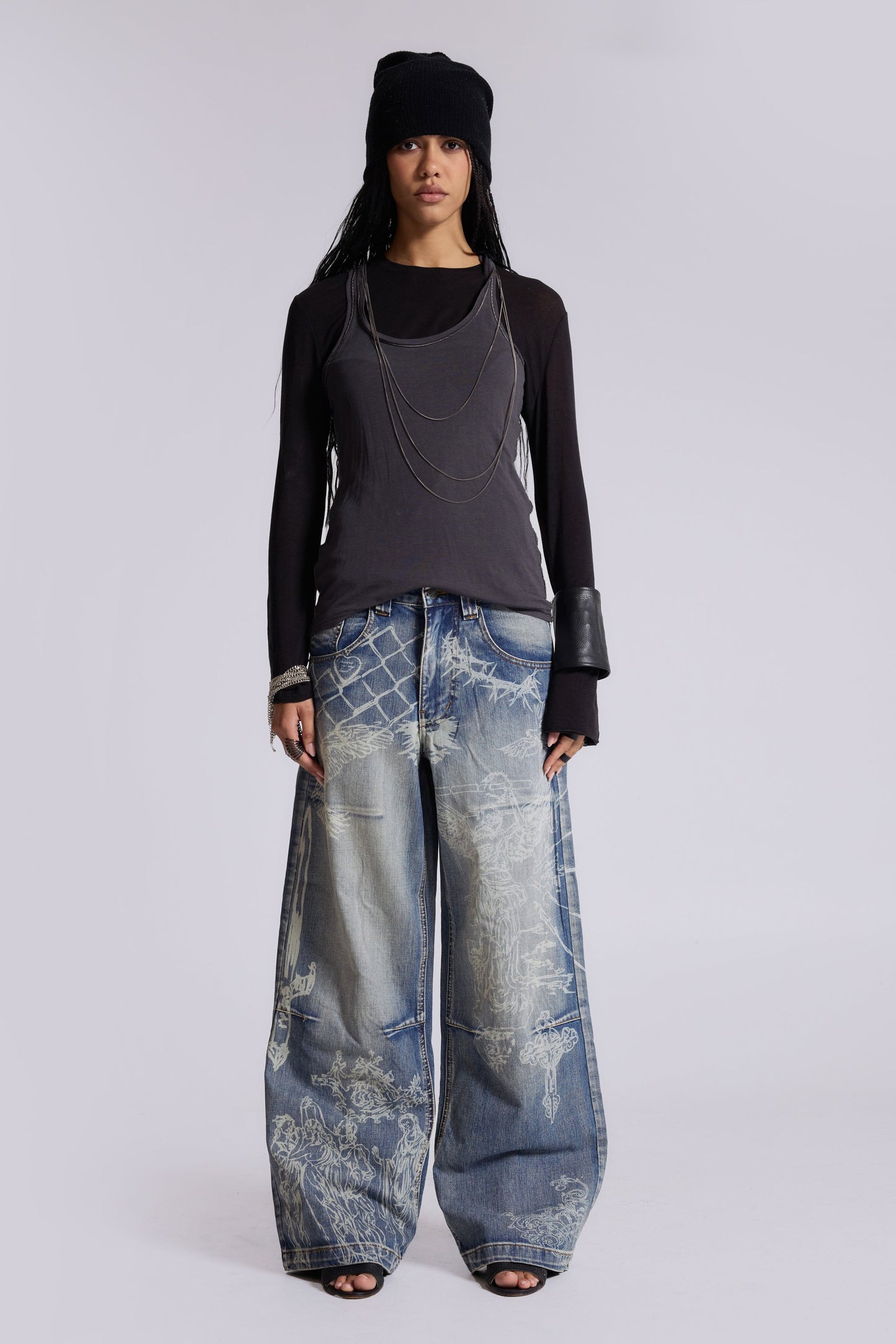 Vintage Art Baggy Jeans