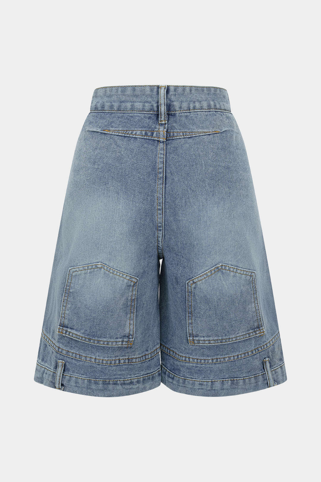Urban Crystal Baggy Denim Shorts
