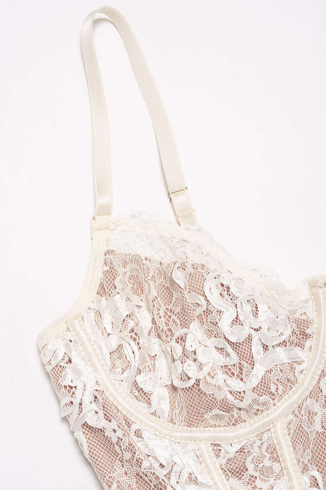 Ivory Lace Corset Top