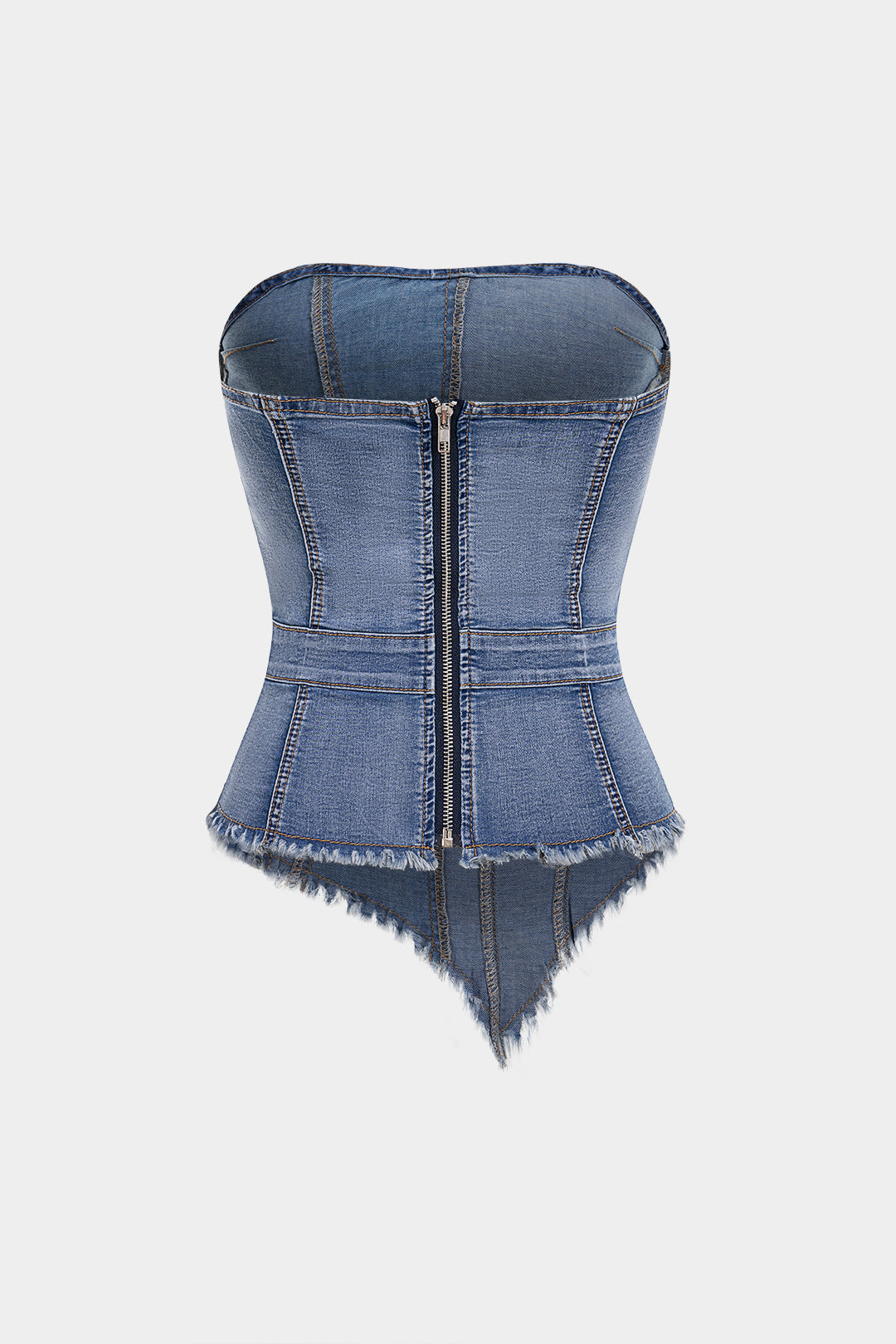 Rogue Denim Corset Top